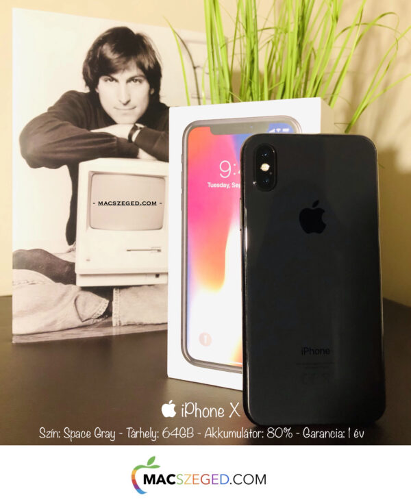  iPhone X Space Gray (64GB)