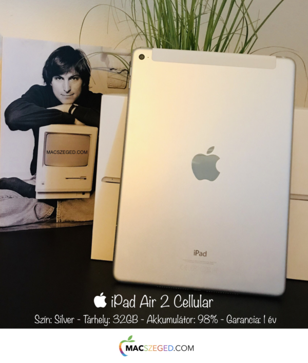  iPad Air 2 9.7 Silver (32GB) Cellular